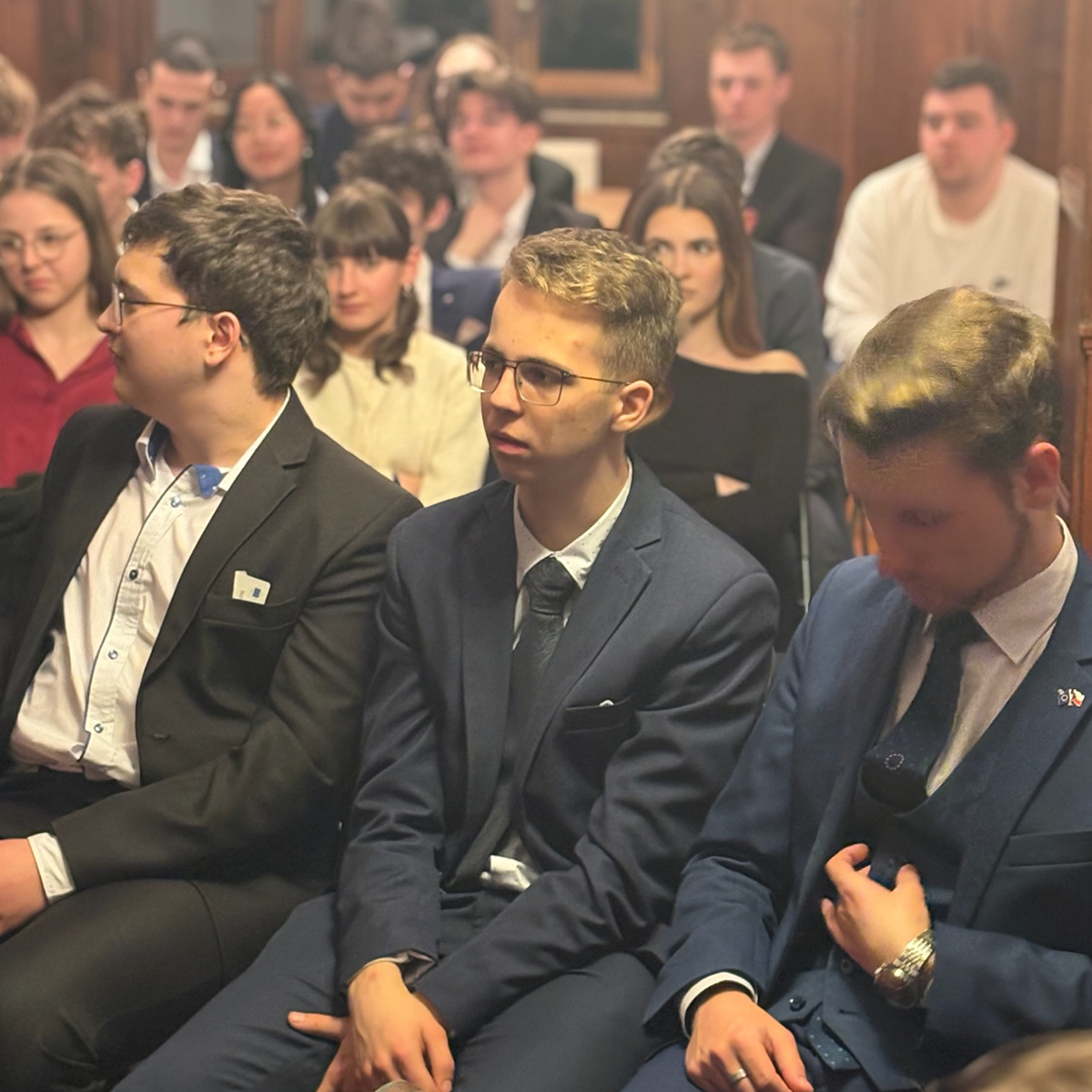 Élèves à la Maison de Pilsen