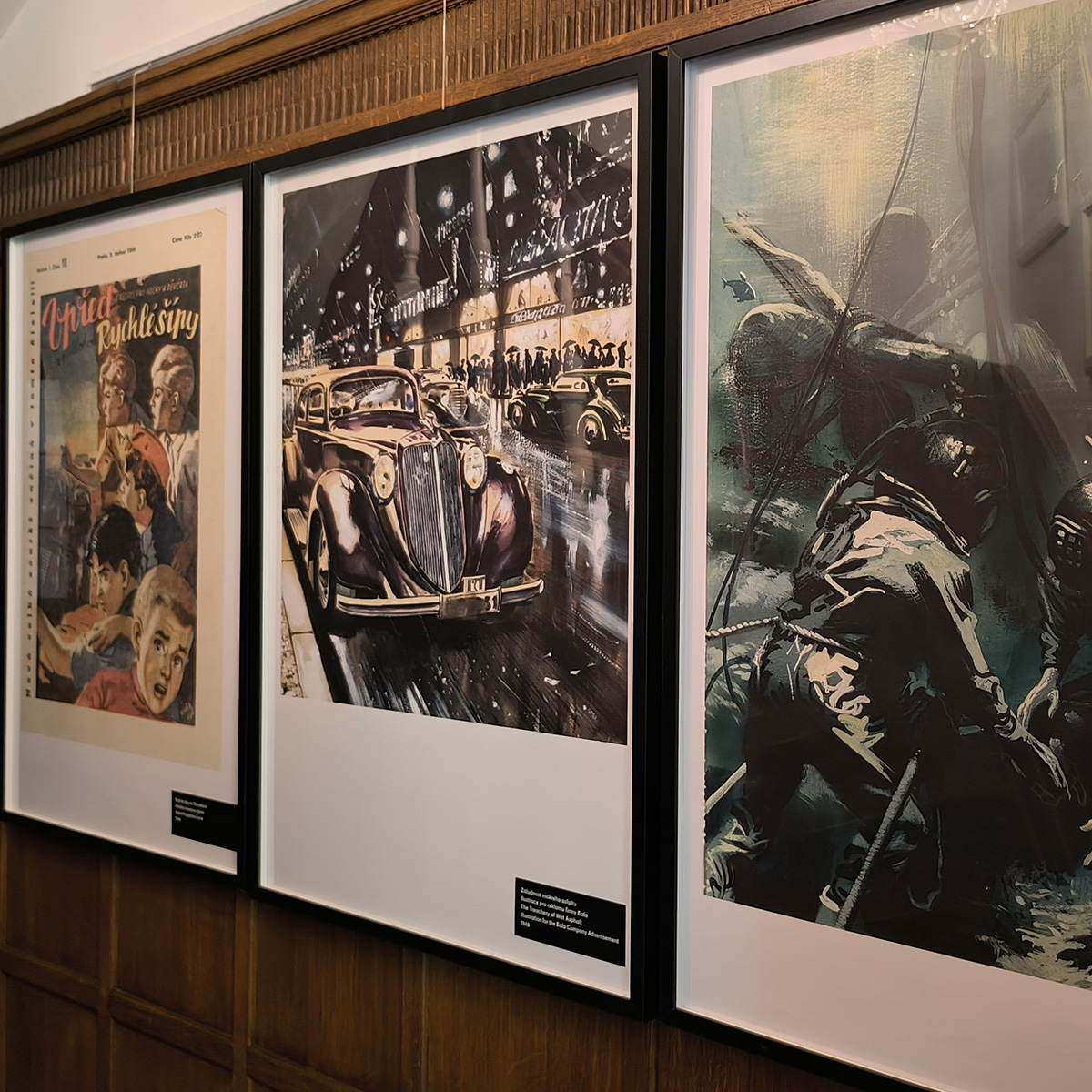 Les illustrations de Konečný