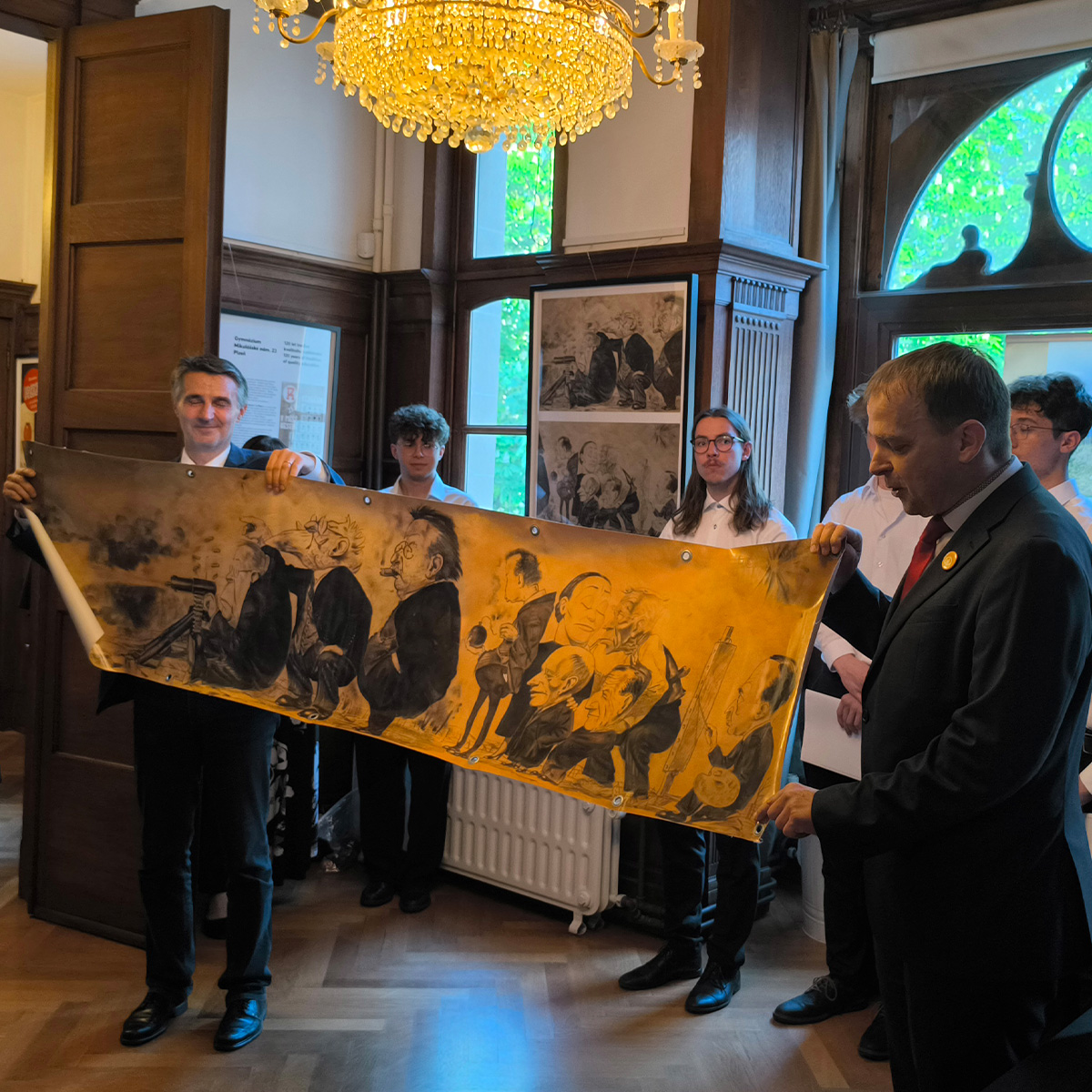 Konečný et la satire