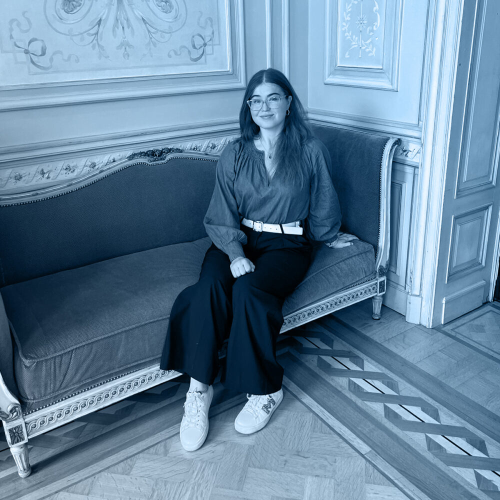 Notre stagiaire à la Maison de Prague